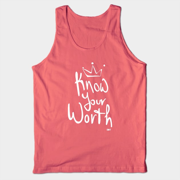 Self Worth by Edit Tank Top by Edit1